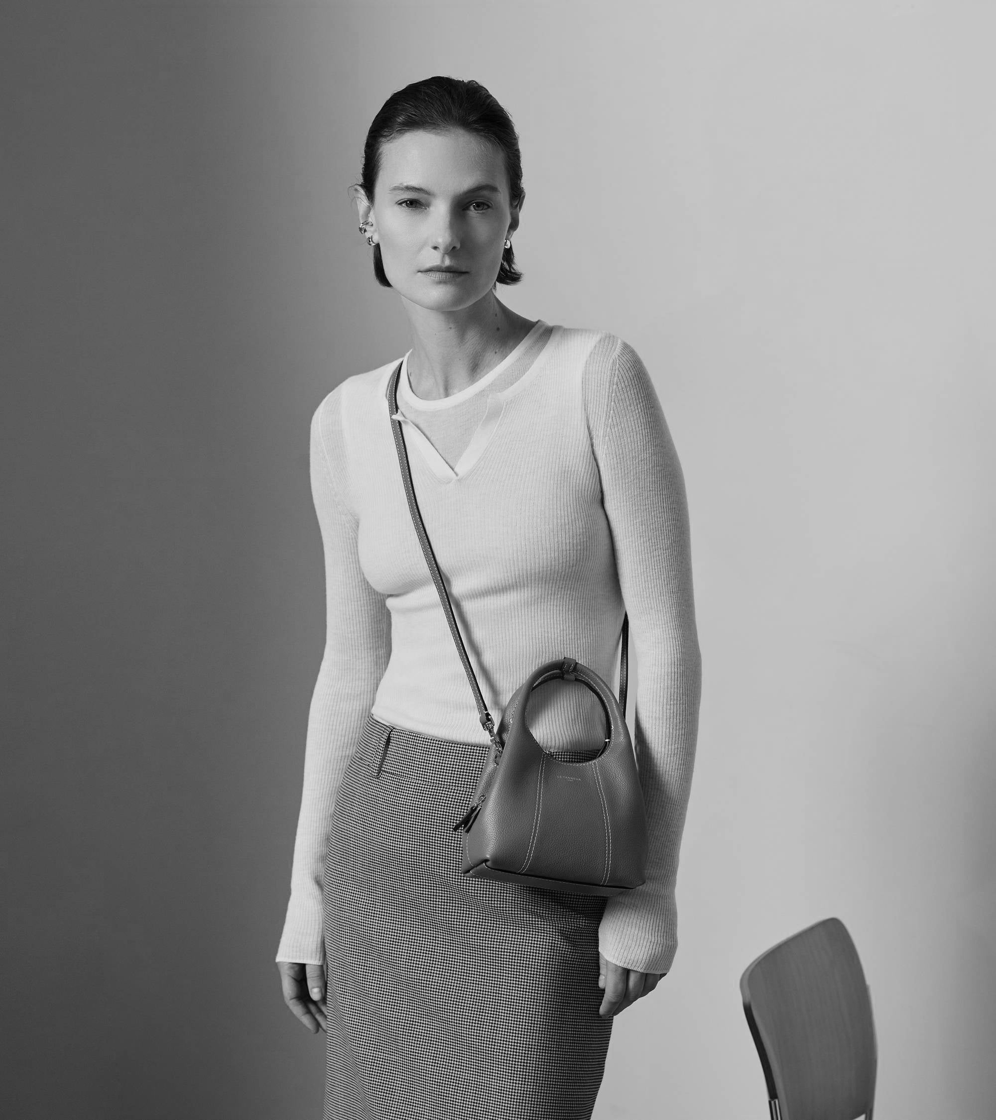 Mini sac à main Juliette en cuir grainé