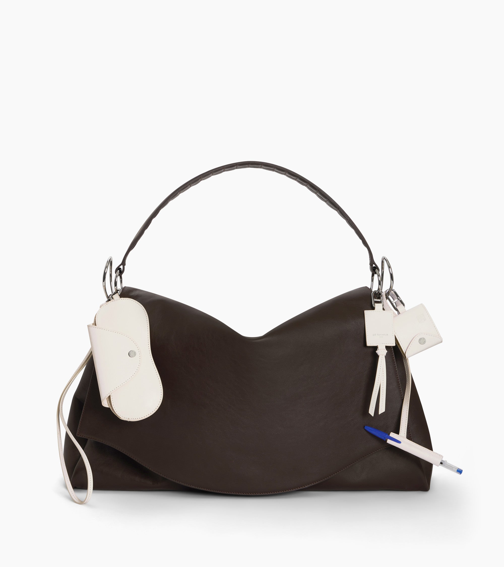 Le Tanneur x Madeloiselle Agnès スムースレザー ペンホルダー チャーム
