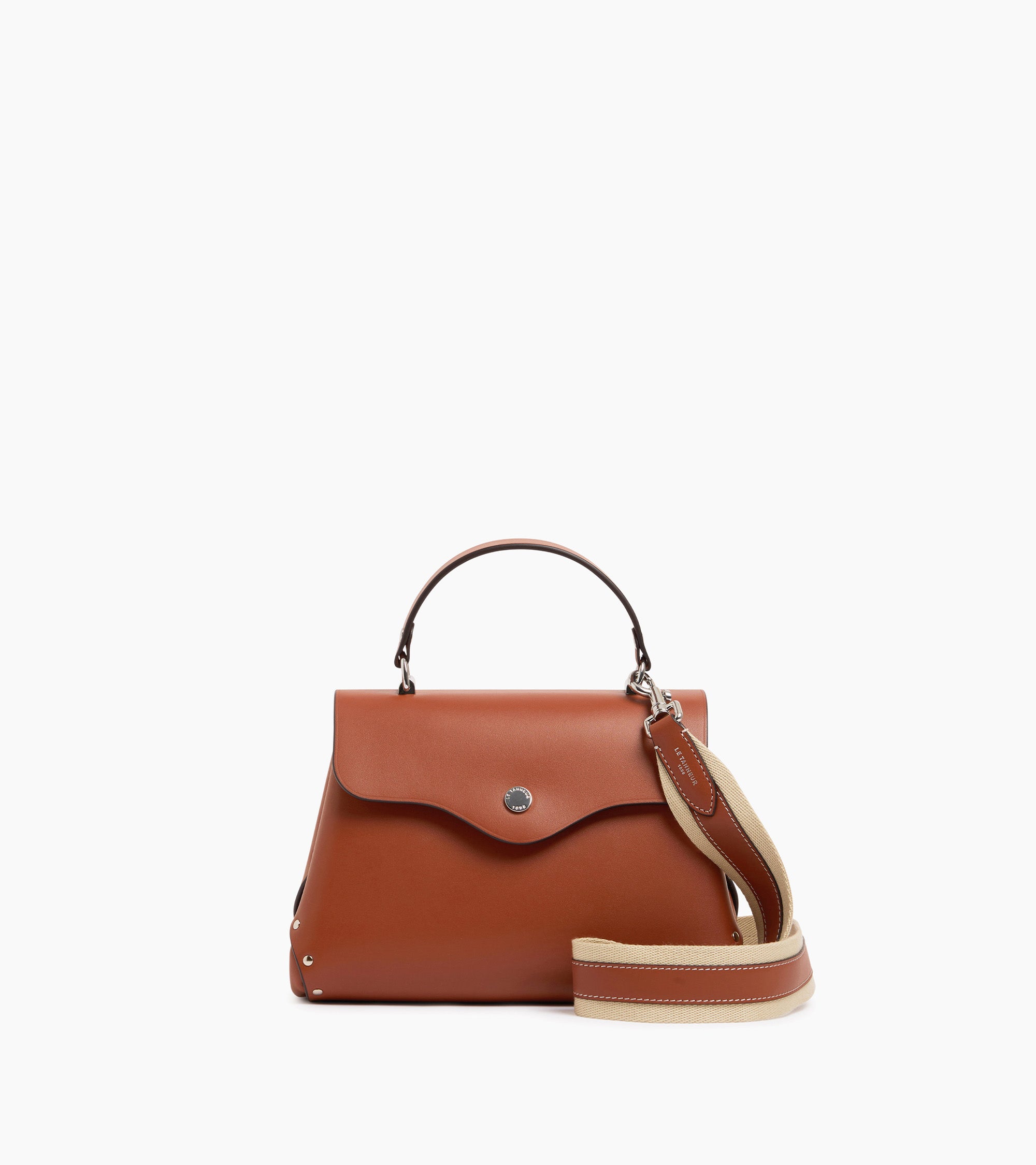 Kleine Handtasche Sans Couture aus Glattleder