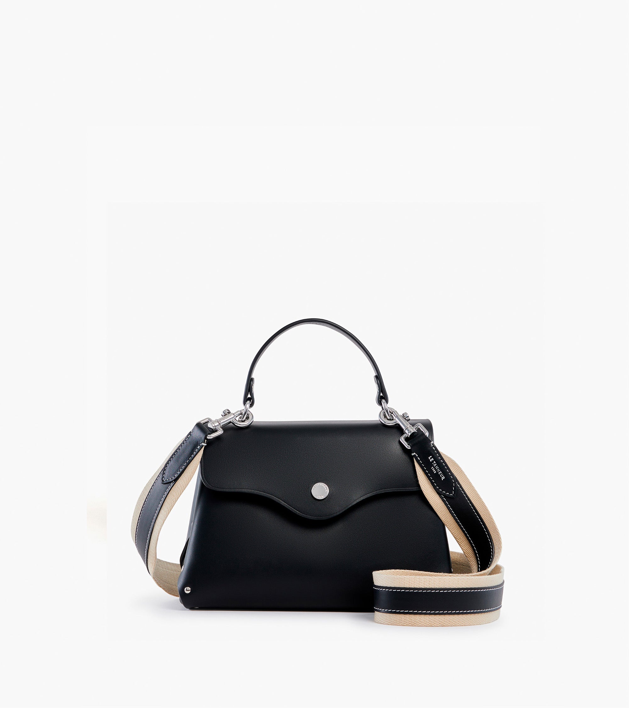 Kleine Handtasche Sans Couture aus Glattleder