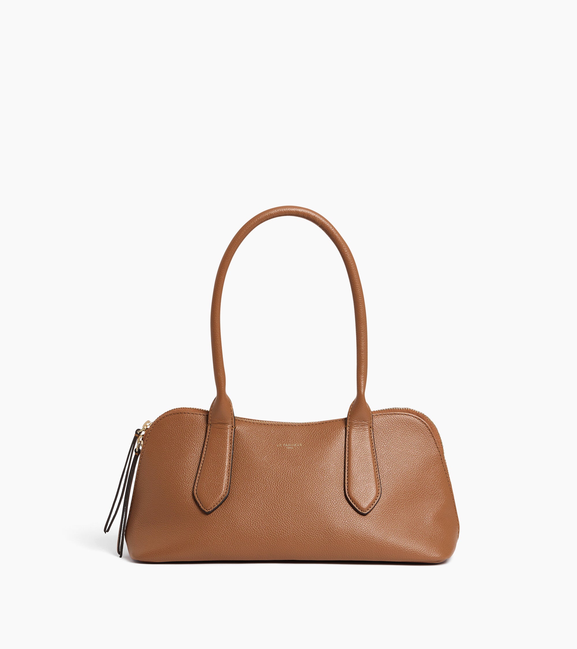 Bowlingtasche Apolline aus genarbtem Leder