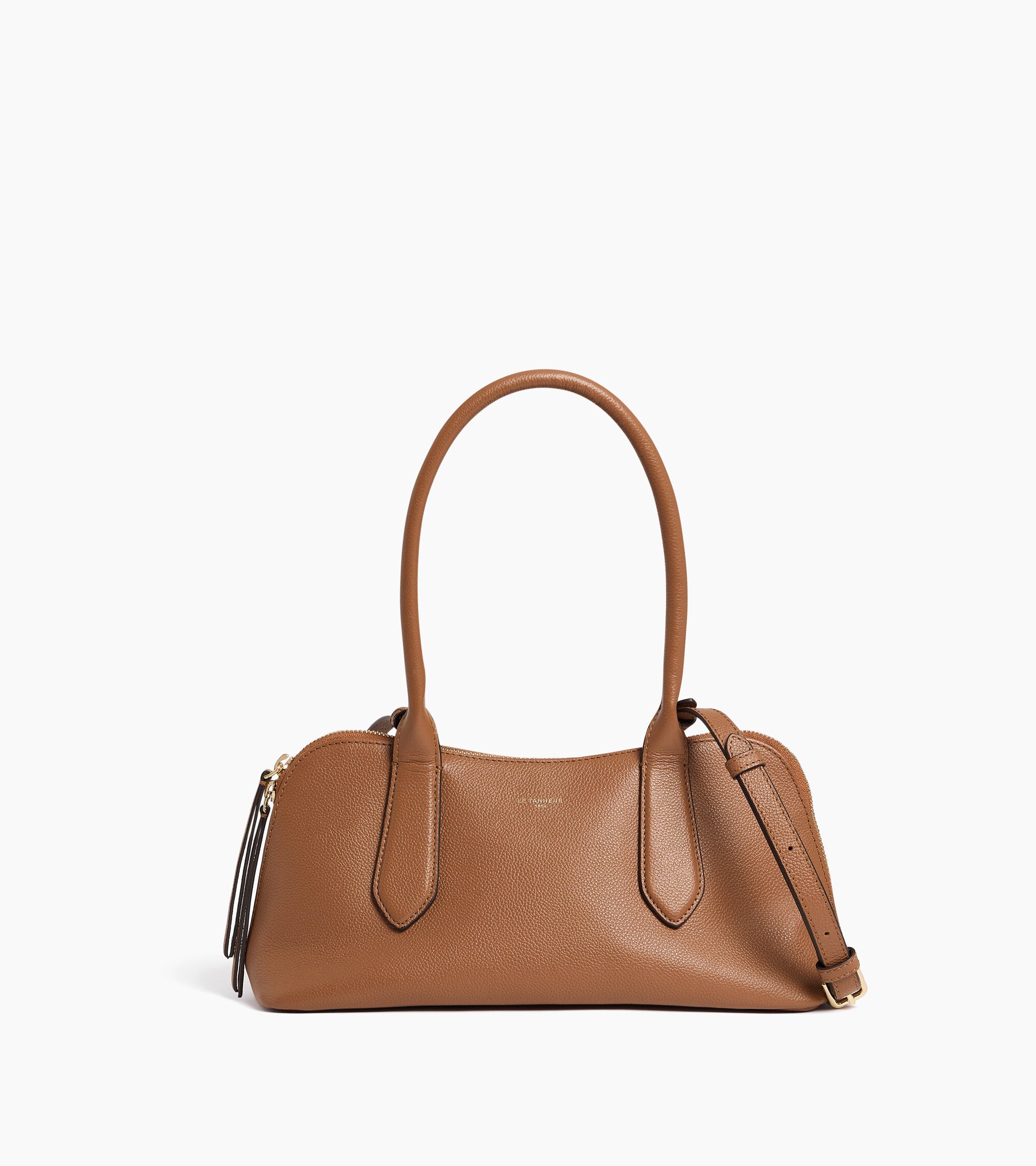 Bowlingtasche Apolline aus genarbtem Leder