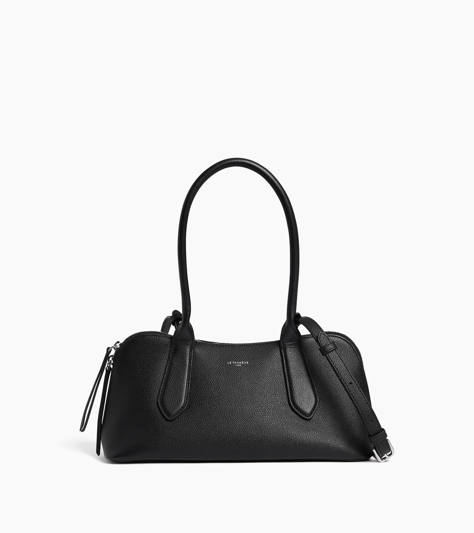 Bowlingtasche Apolline aus genarbtem Leder