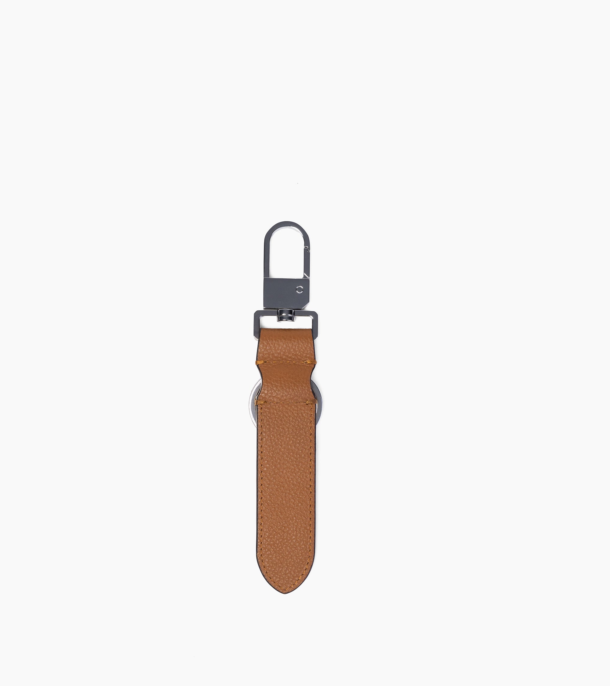 Porte clés en cuir grainé