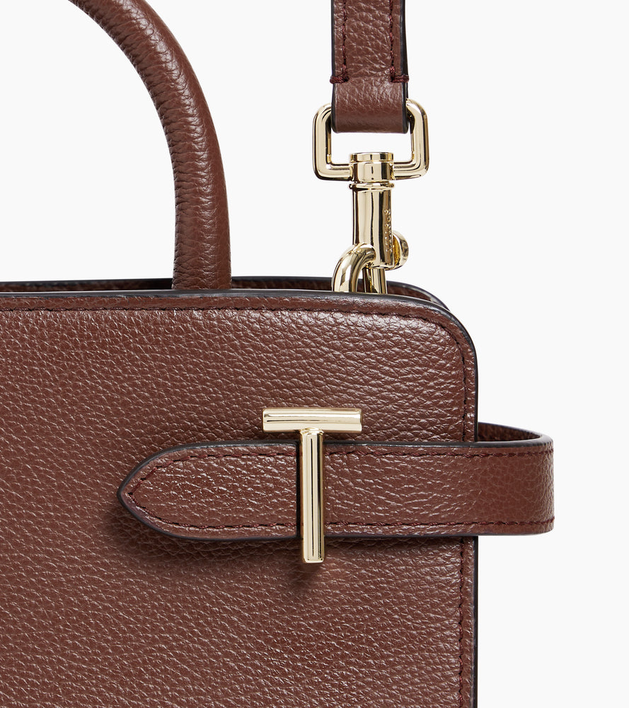 Petit sac à main Emilie en cuir grainé