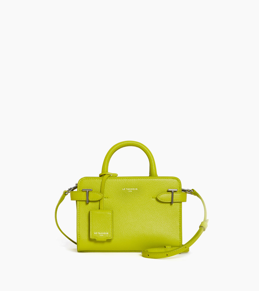 Mini sac à main Emilie en cuir grainé
