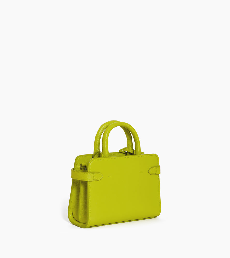 Mini sac à main Emilie en cuir grainé