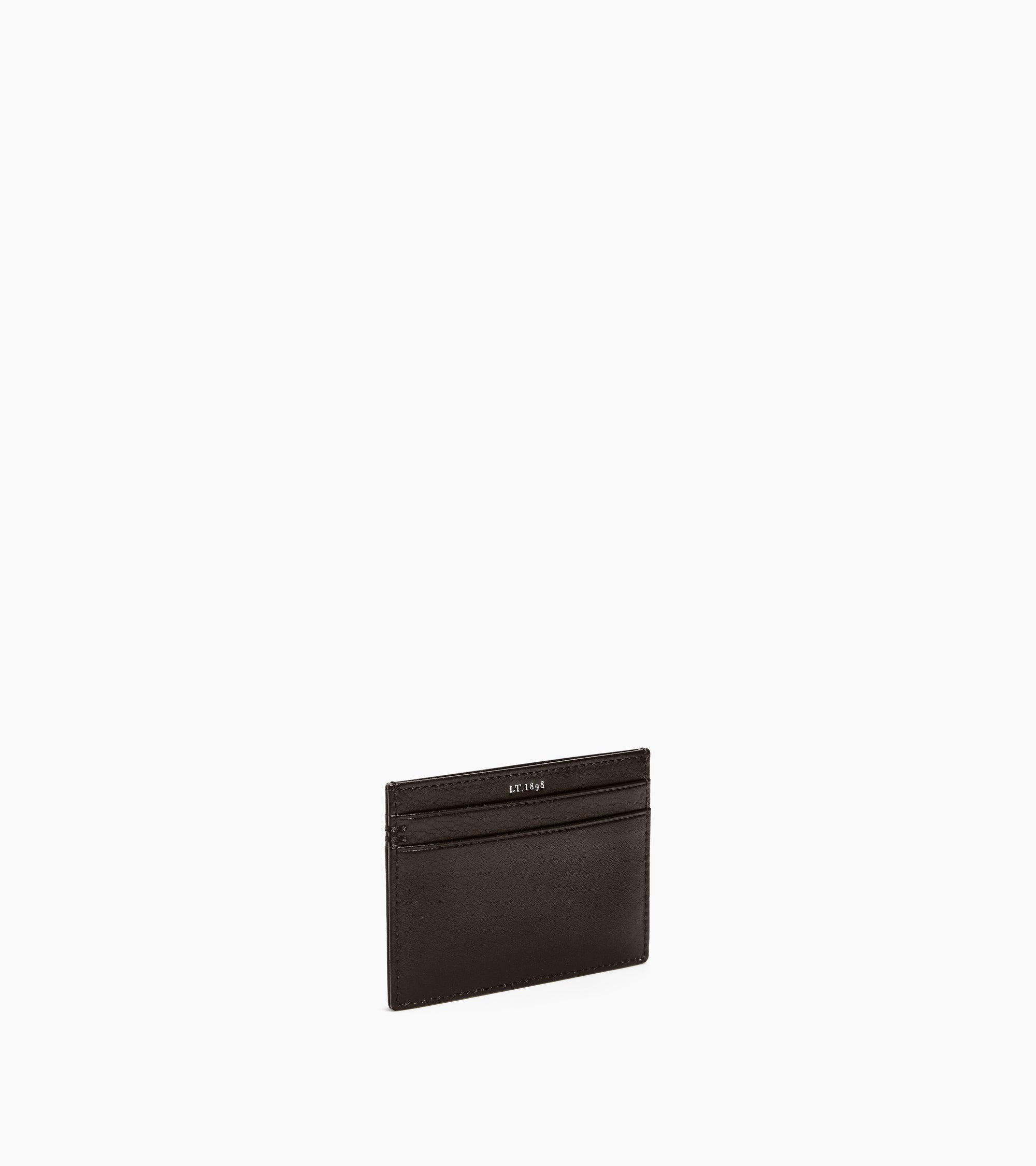 Lucien card holder in oiled leather