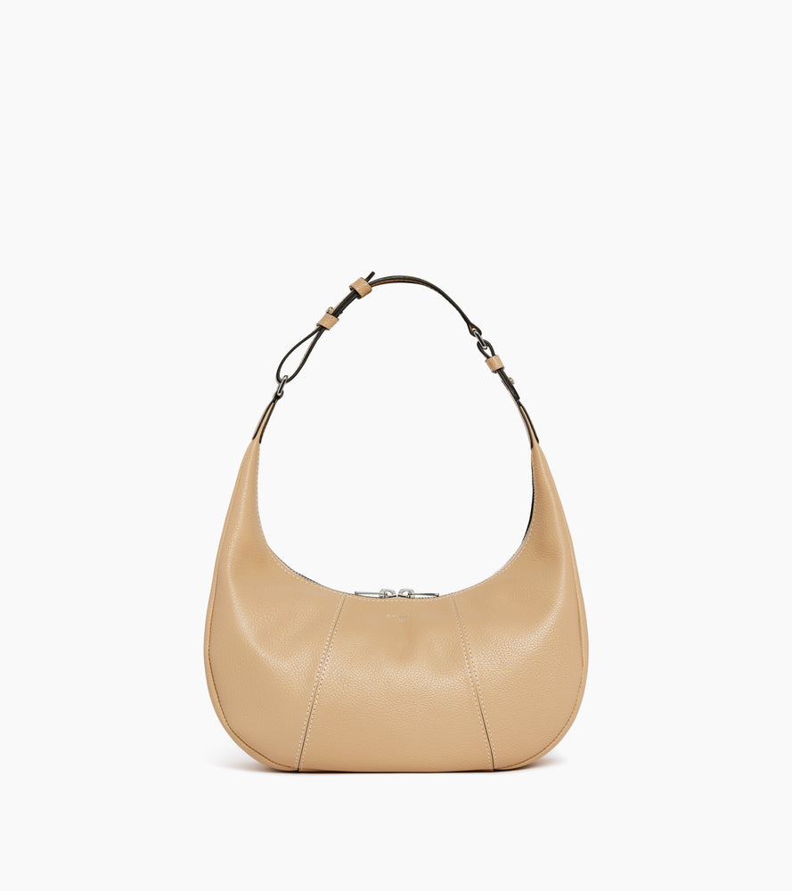 Kleine Hobo-Tasche Juliette aus genarbtem Leder