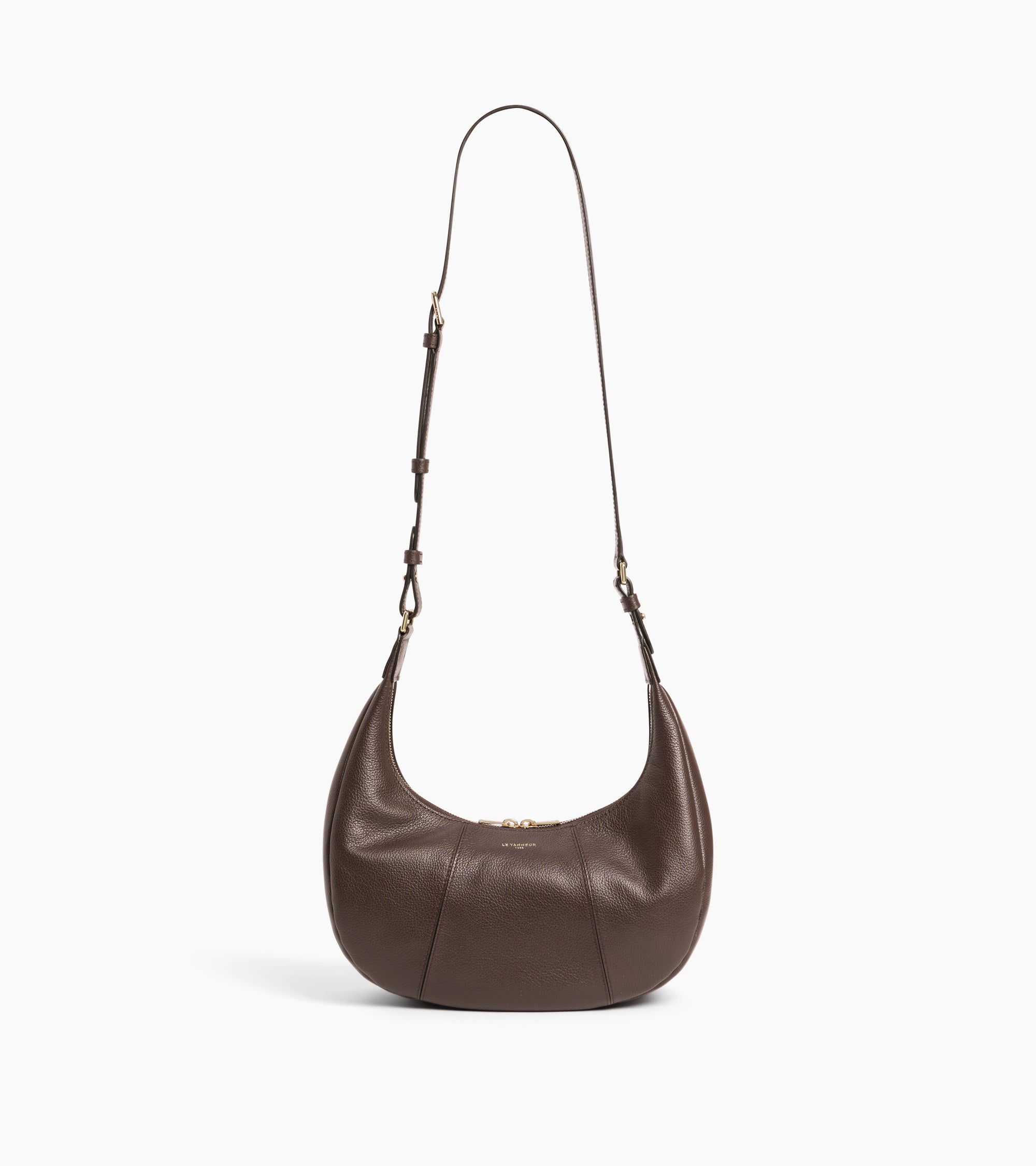 Bolso hobo pequeño Juliette de cuero granulado