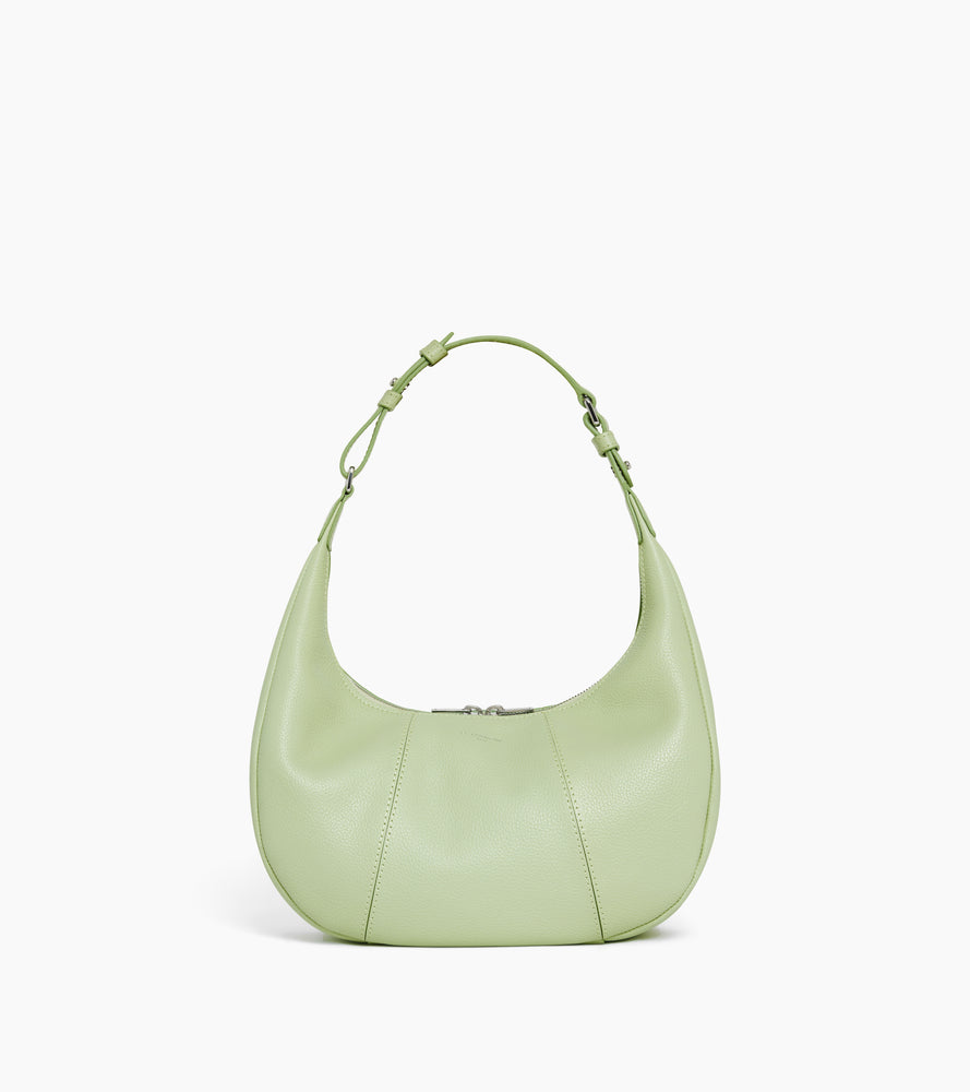 Kleine Hobo-Tasche Juliette aus genarbtem Leder