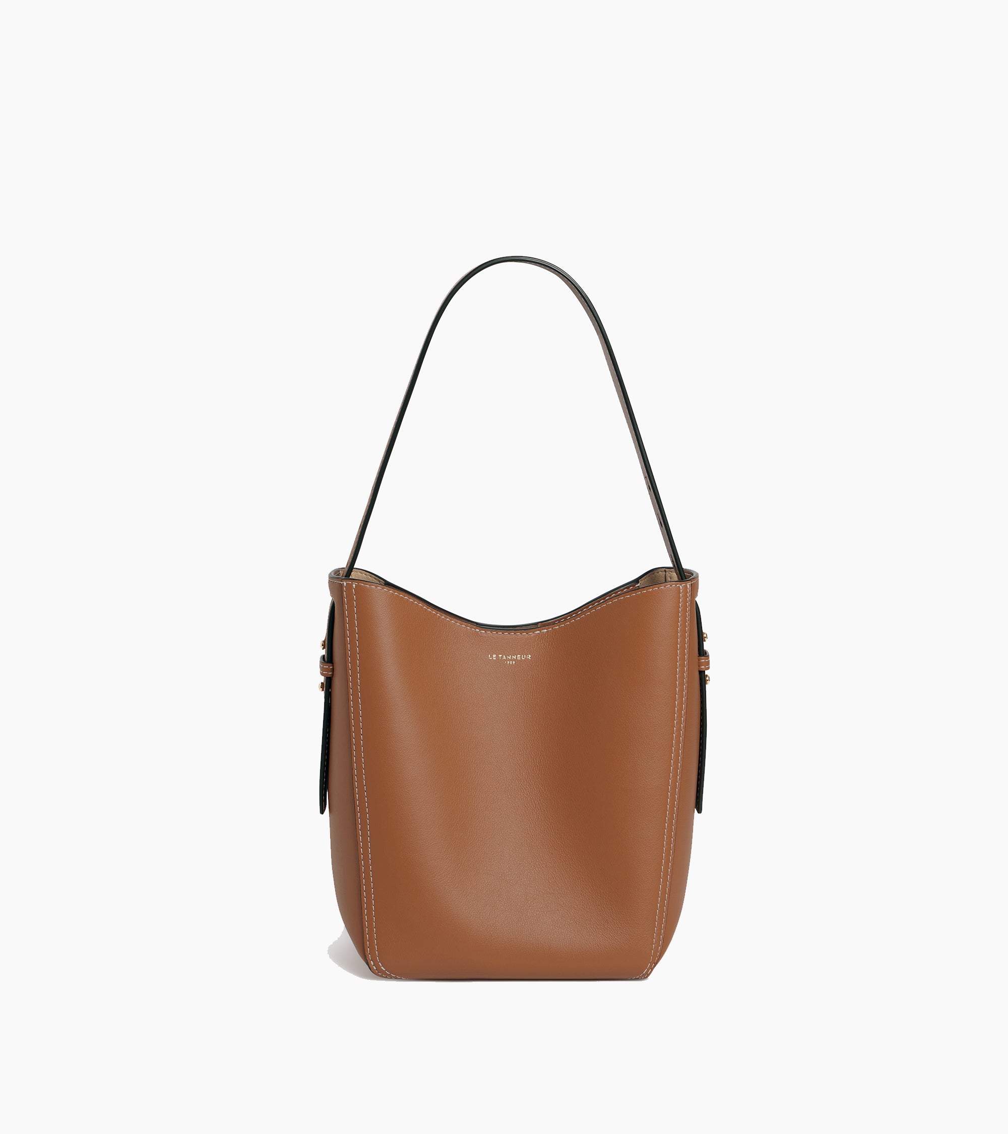 Kleine Hobo-Tasche Céleste aus Glattleder