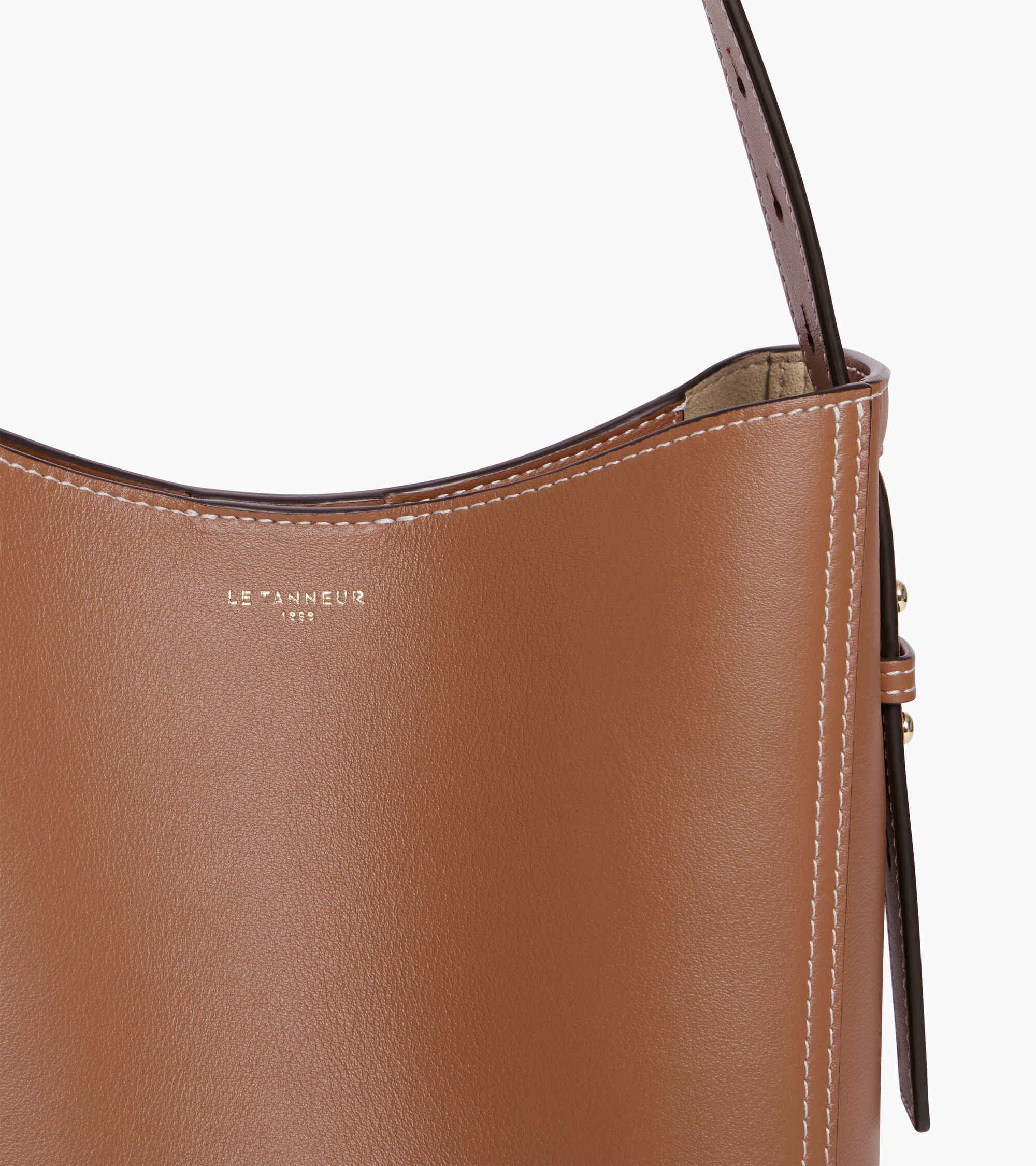 Kleine Hobo-Tasche Céleste aus Glattleder