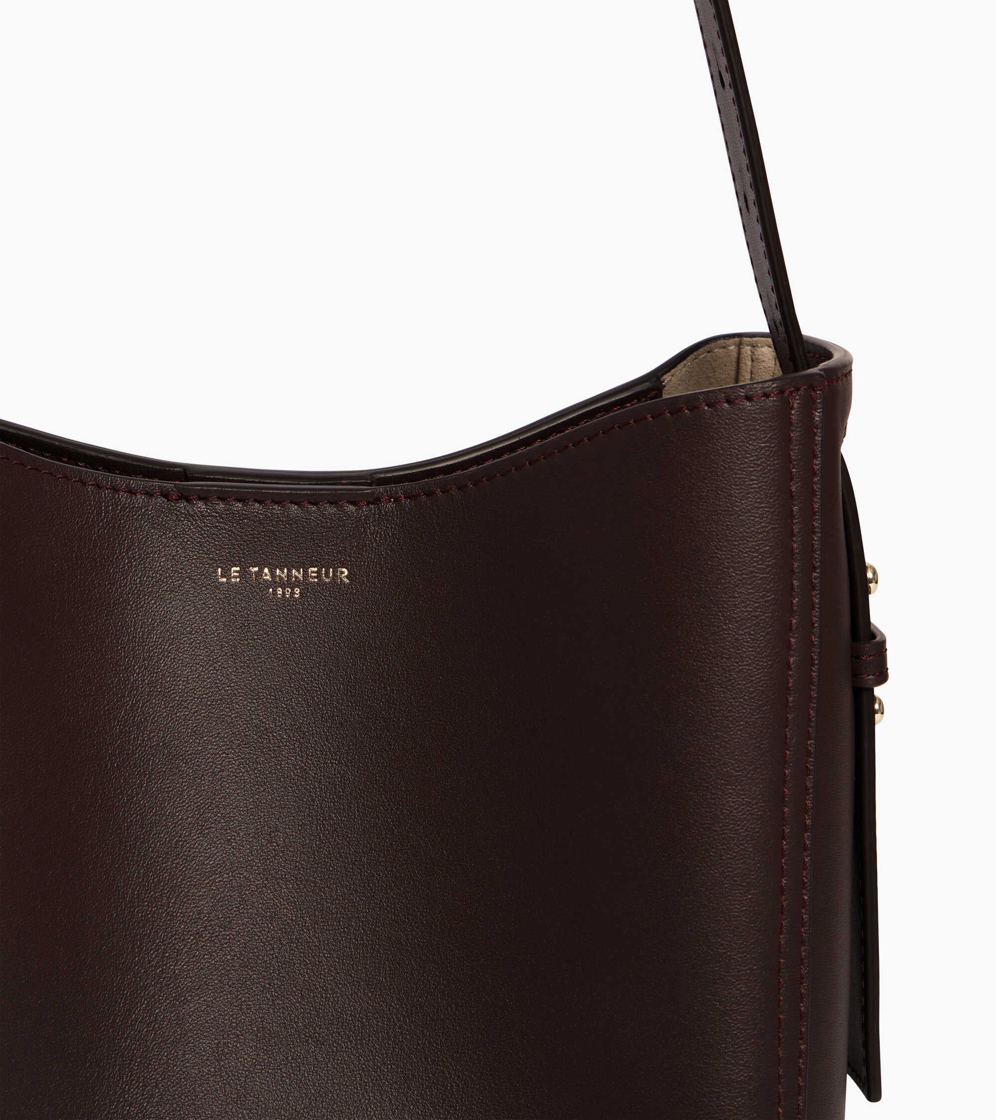 Kleine Hobo-Tasche Céleste aus Glattleder