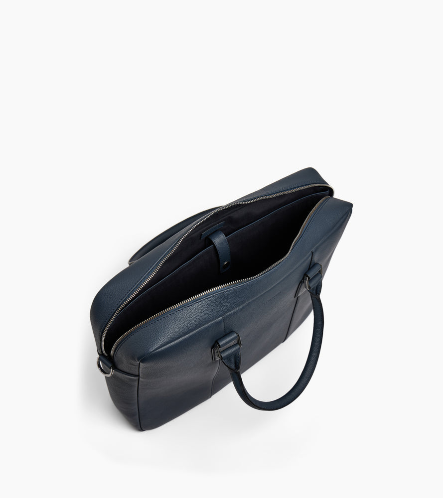 Porte documents 17" Marceau en cuir grainé