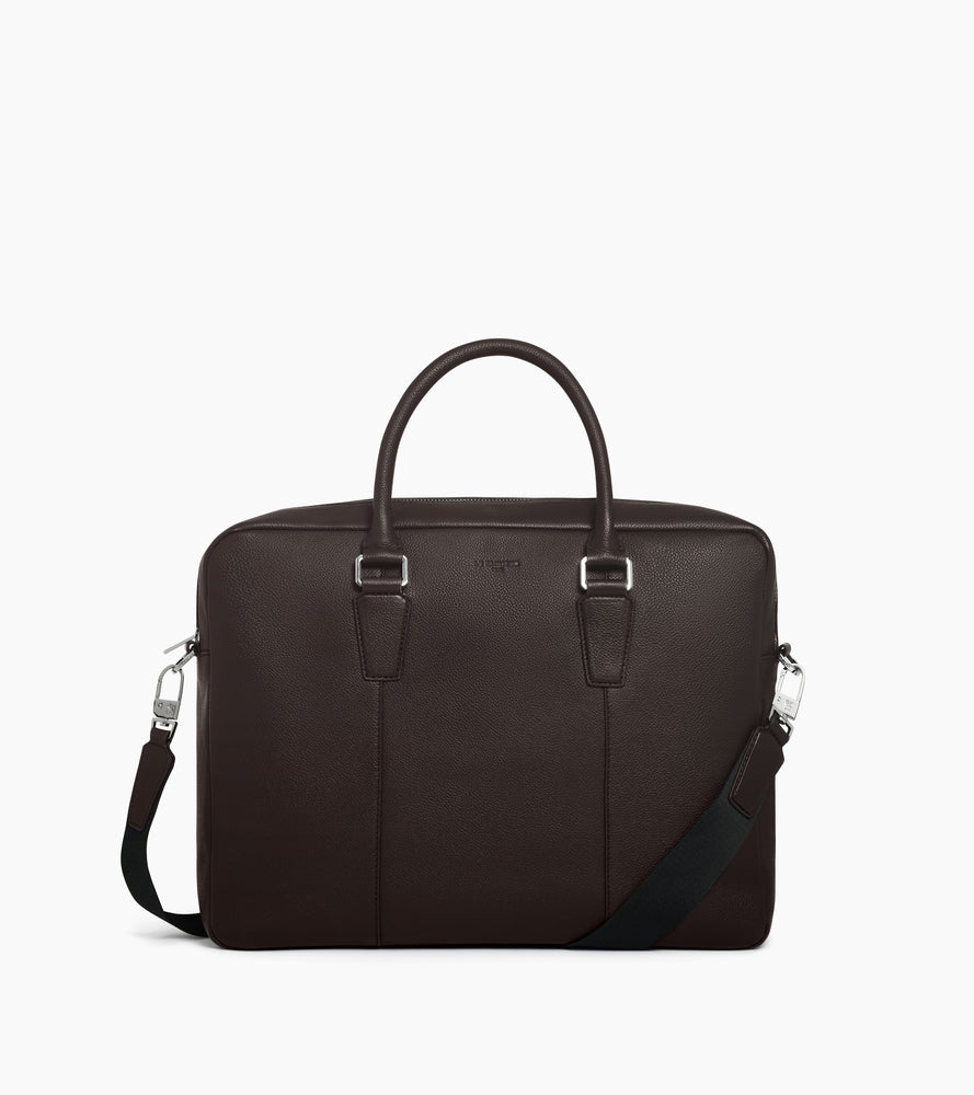 Marceau 15" medium model document case in grained leather