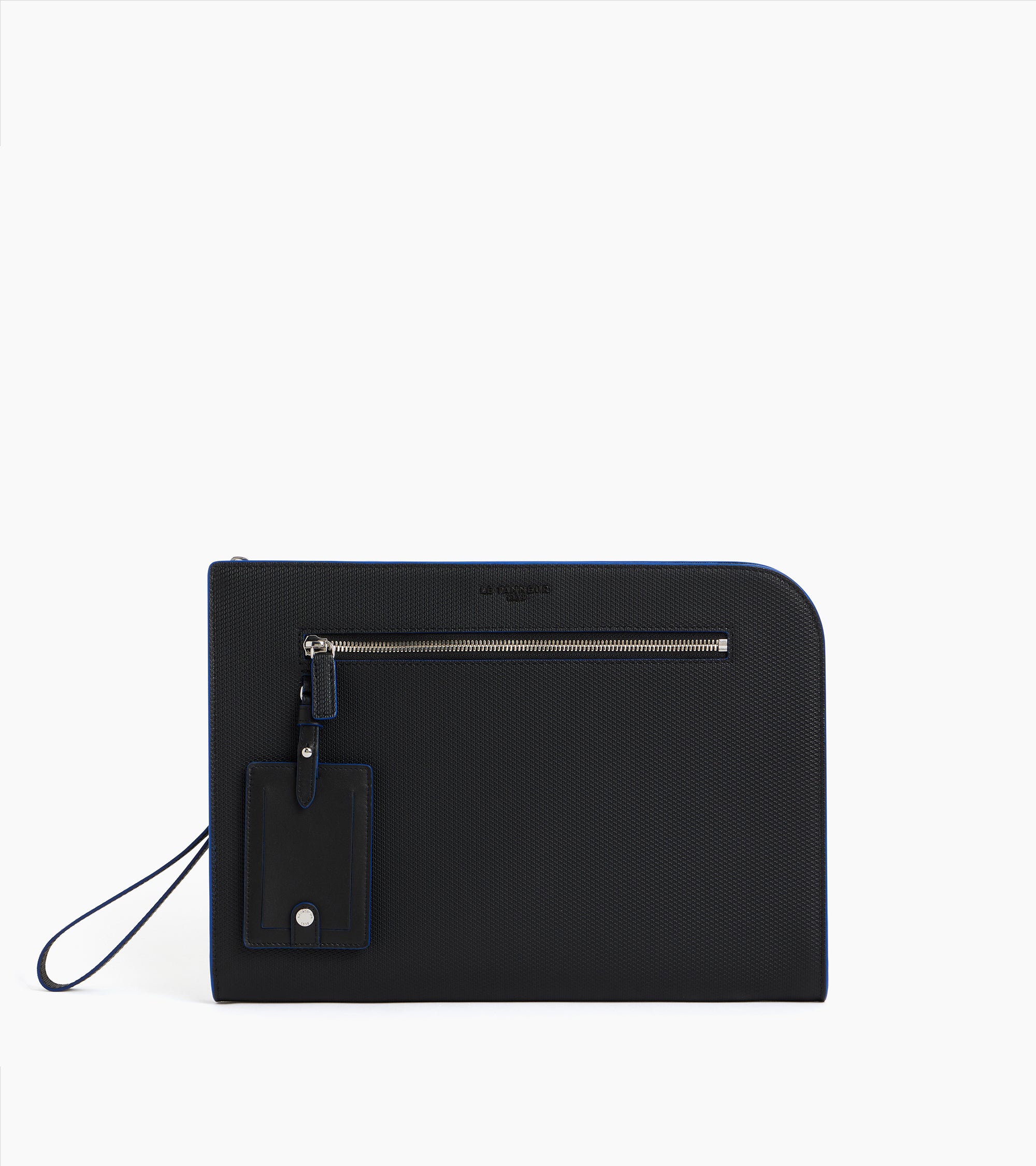 Pochette 13" Emile en cuir signature T