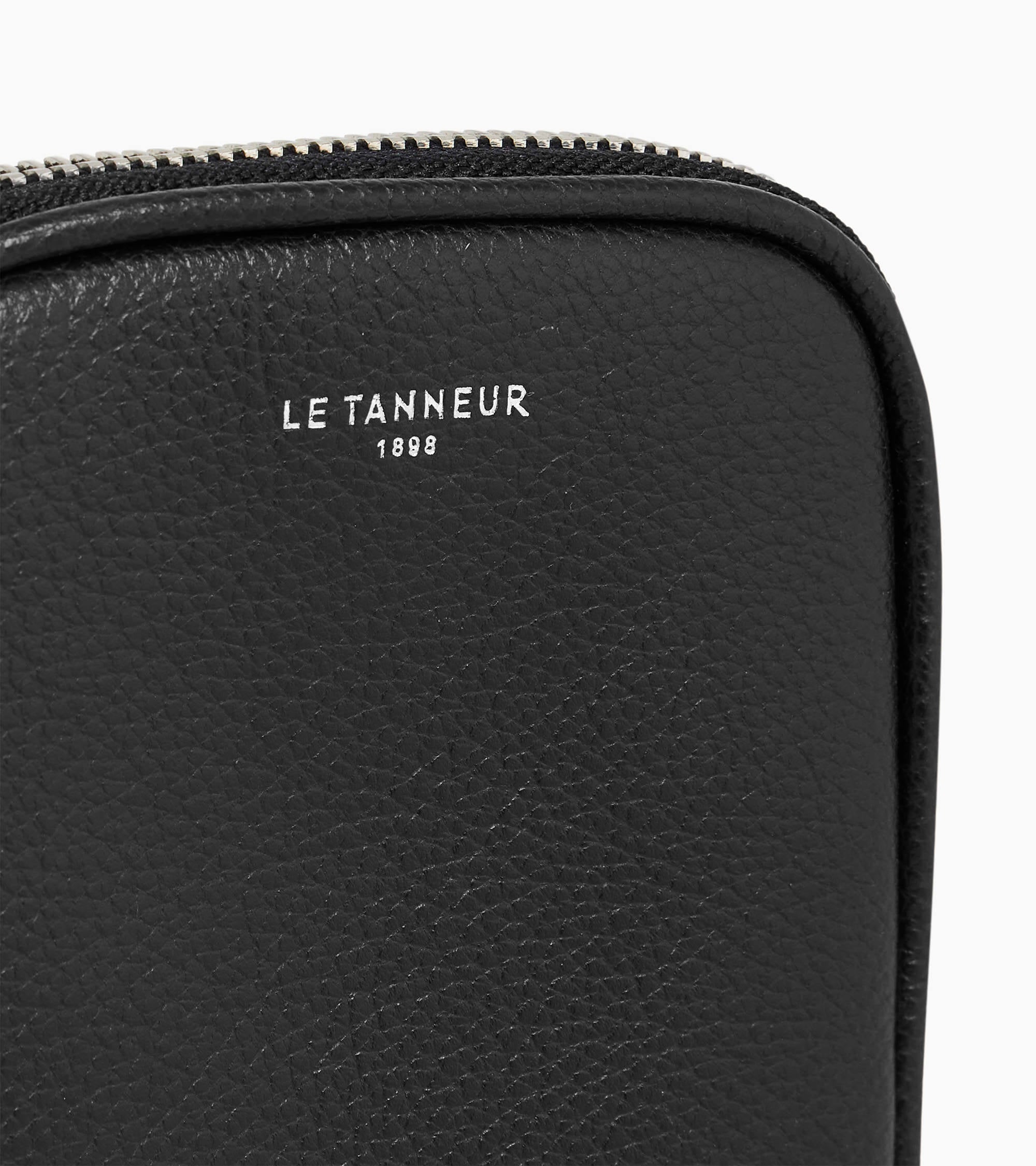 Etui téléphone Emile en cuir grainé