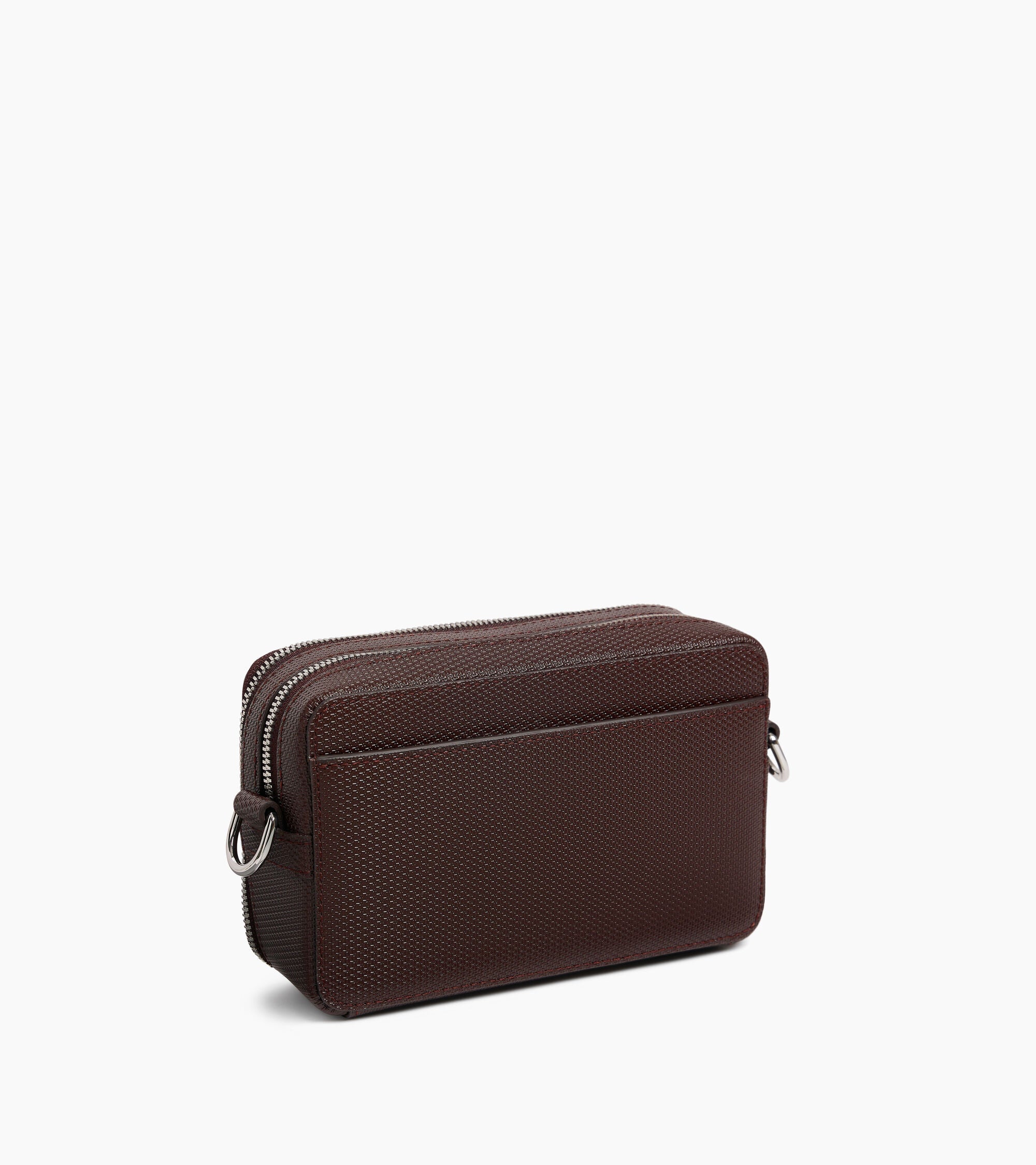Pequeño bolso de 2 compartimentos Emile en cuero con firma T.