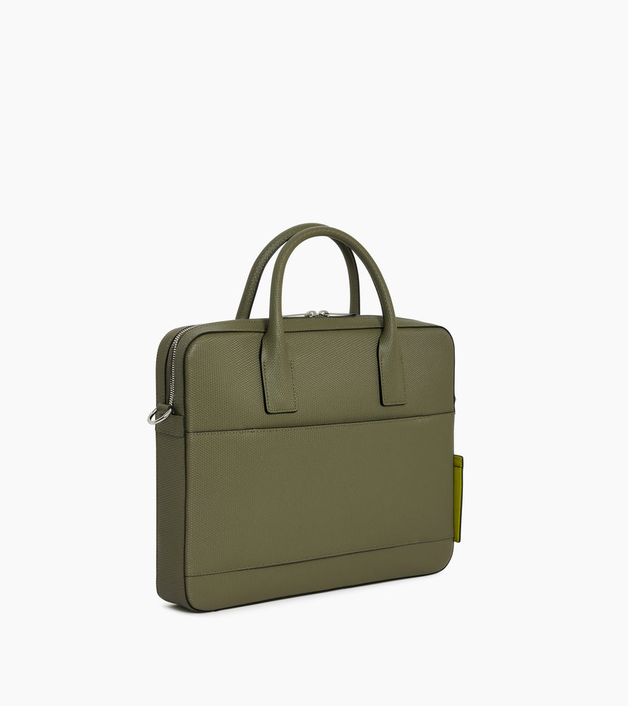 Portadocumentos slim 14" Emile de piel signature T