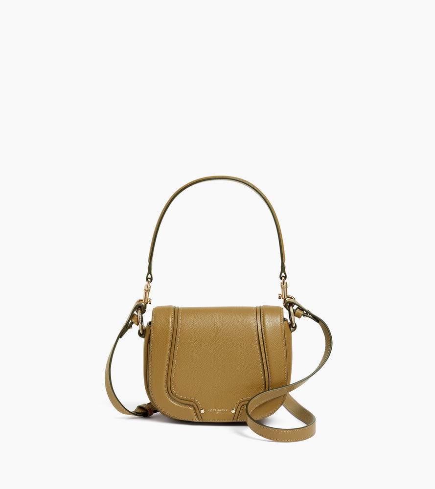 Petit sac bandoulière Ella en cuir grainé