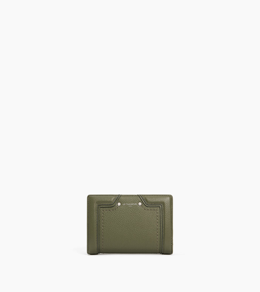Cartera mediana modelo Ella de cuero granulado