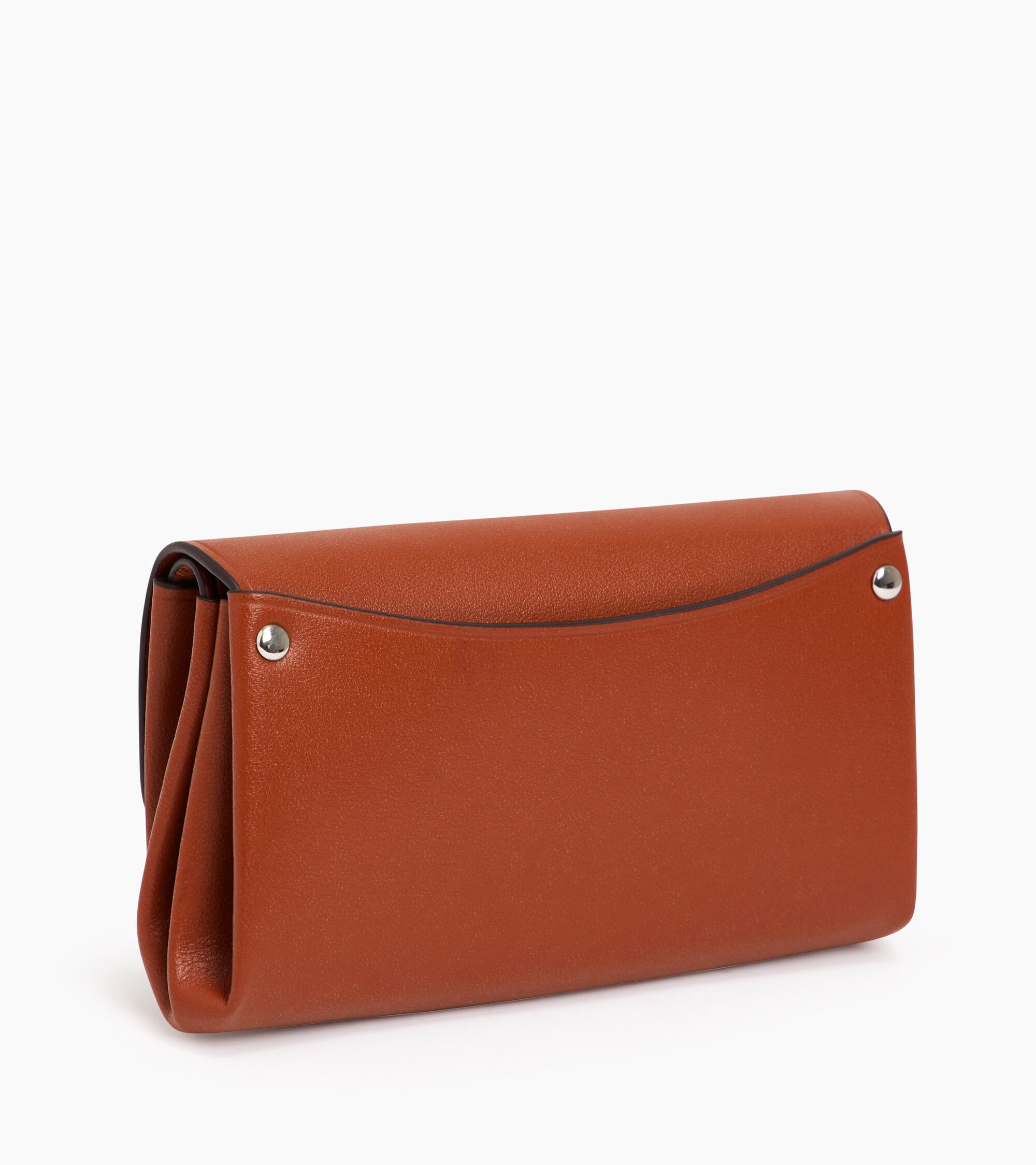 Porte monnaie Sans couture en cuir lisse