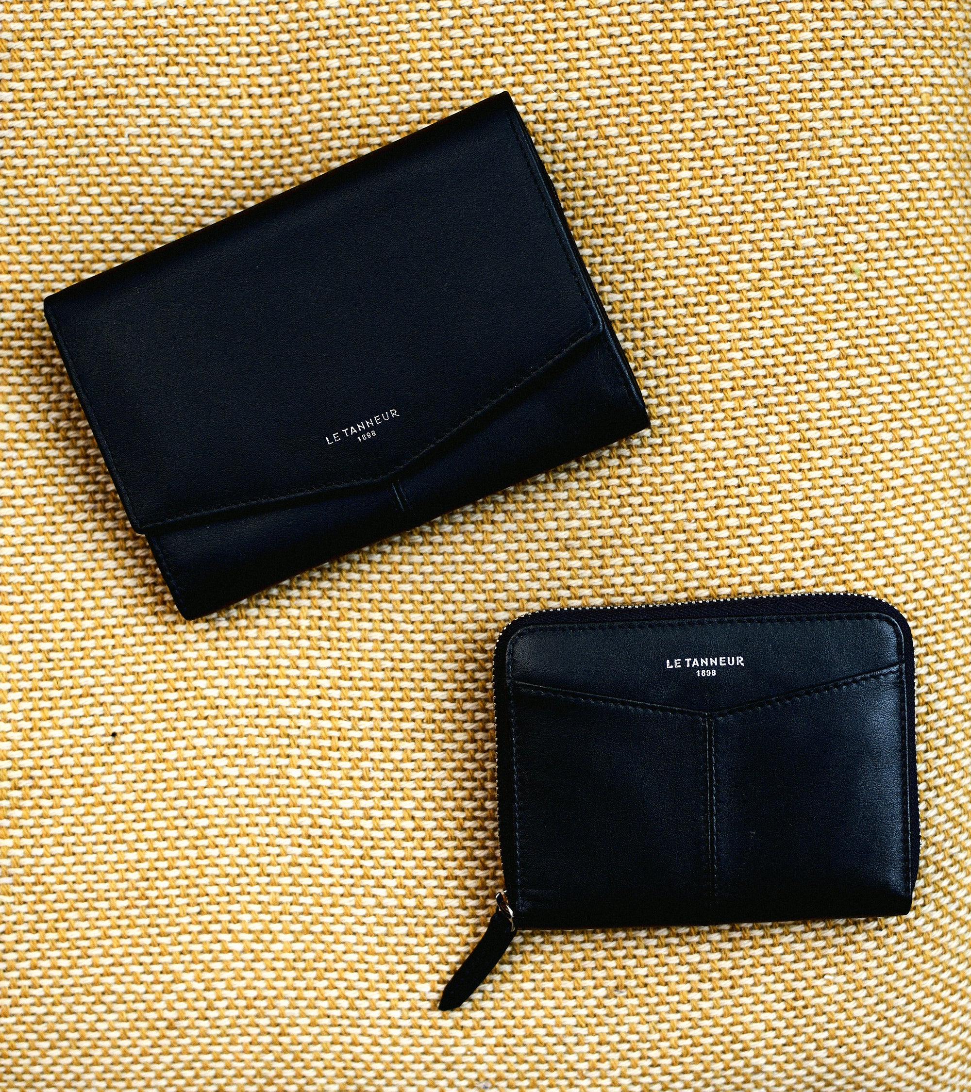 Le Tanneur ELLA グレインレザー ミディアム ウォレット Ella medium wallet in grained leather